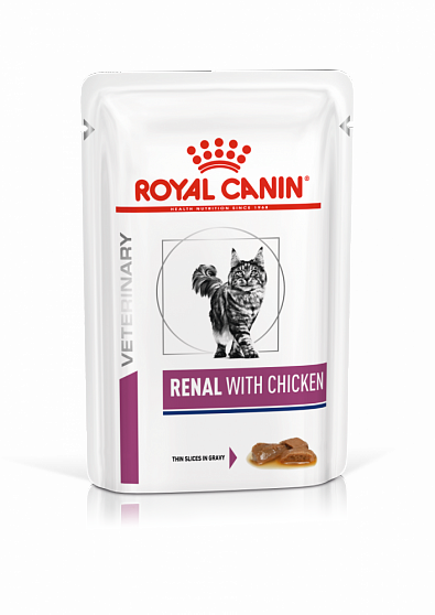 ROYAL CANIN Renal с курицей (в соусе)