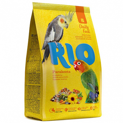 Рио сухой корм для средних попугаев