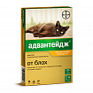АДВАНТЕЙДЖ 40 д/кошек менее 4-кг (4 пип./уп.)