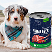 Prime Ever Superior ягнёнок с клюквой влажный корм для собак ж/б 0,4 кг