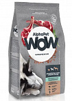AlphaPet WOW Superpremium корм для собак средних пород с чувст пищ с ягненком и бурым рисом 2кг