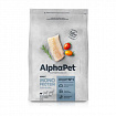 AlphaPet Superpremium корм для собак мелких пород из белой рыбы Monoprotein 500г