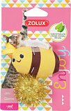 ZOLUX Игрушка для кошек с кошачьей  мятой  "Счастливая пчела", 8 см