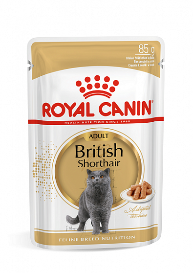 Royal Canin Британская короткошерстная, в соусе