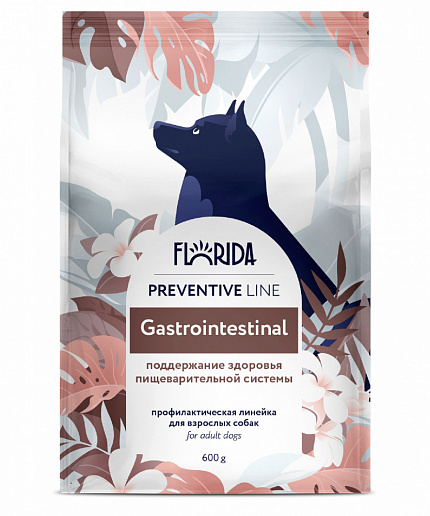 FLORIDA корм д/собак Gastrointestinal "Поддержание здоровья пищеварительной системы"